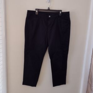 Lole Black Cropped Ankle Pants